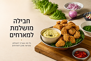חבילה מושלמת למארחים (כ 15 אורחים) חבילה מושלמת למארחים (כ 15 אורחים)